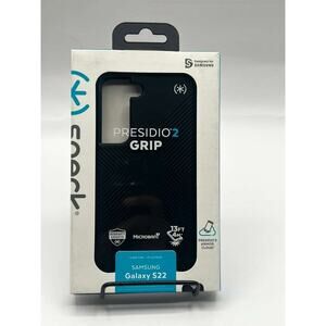 Speck Presidio2 Grip Case for Samsung Galaxy S22 Black Drop Protection New